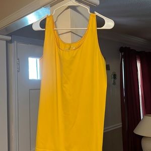 Yellow tank top